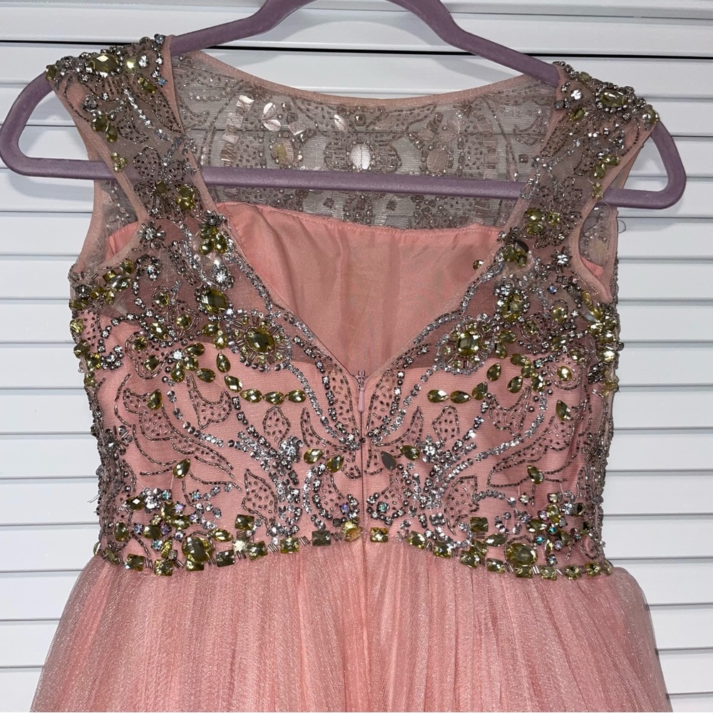 blush pink sherri hill gown - Picture 6 of 7